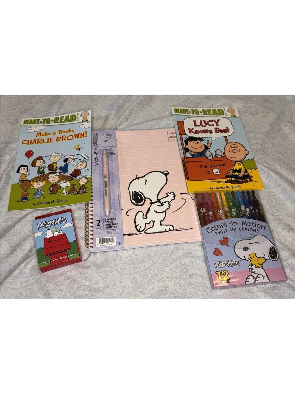 Peanuts Snoopy & Gang’s Back To Scool Set
